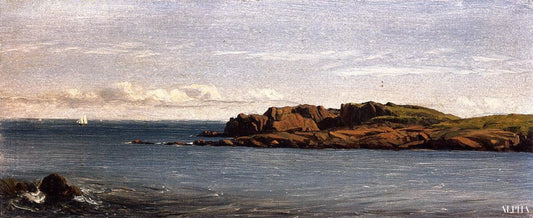 Étude sur la côte du Massachusetts - Sanford Robinson Gifford - Reproductions de tableaux et peintures haut de gamme
