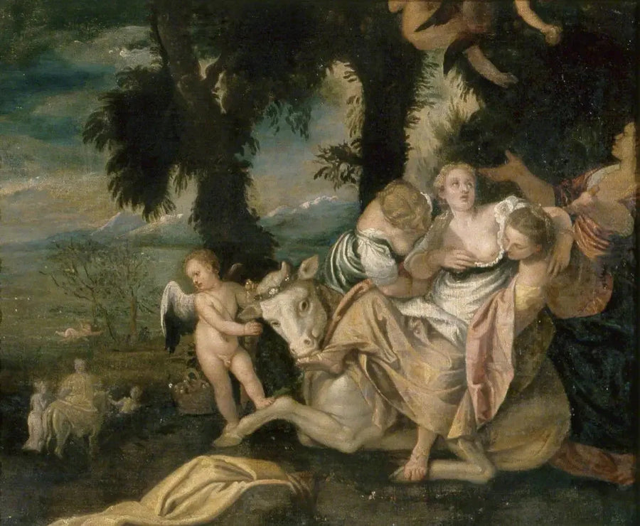 Europa och tjuren - Paul Véronèse