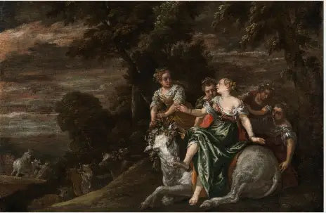 Europa och tjuren - Paul Véronèse