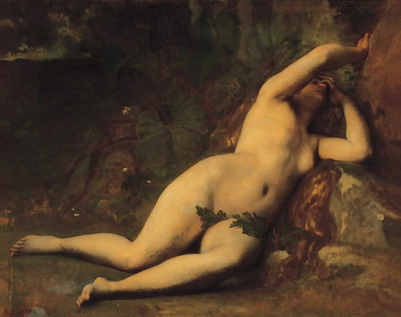 Eva efter fallet - Alexandre Cabanel