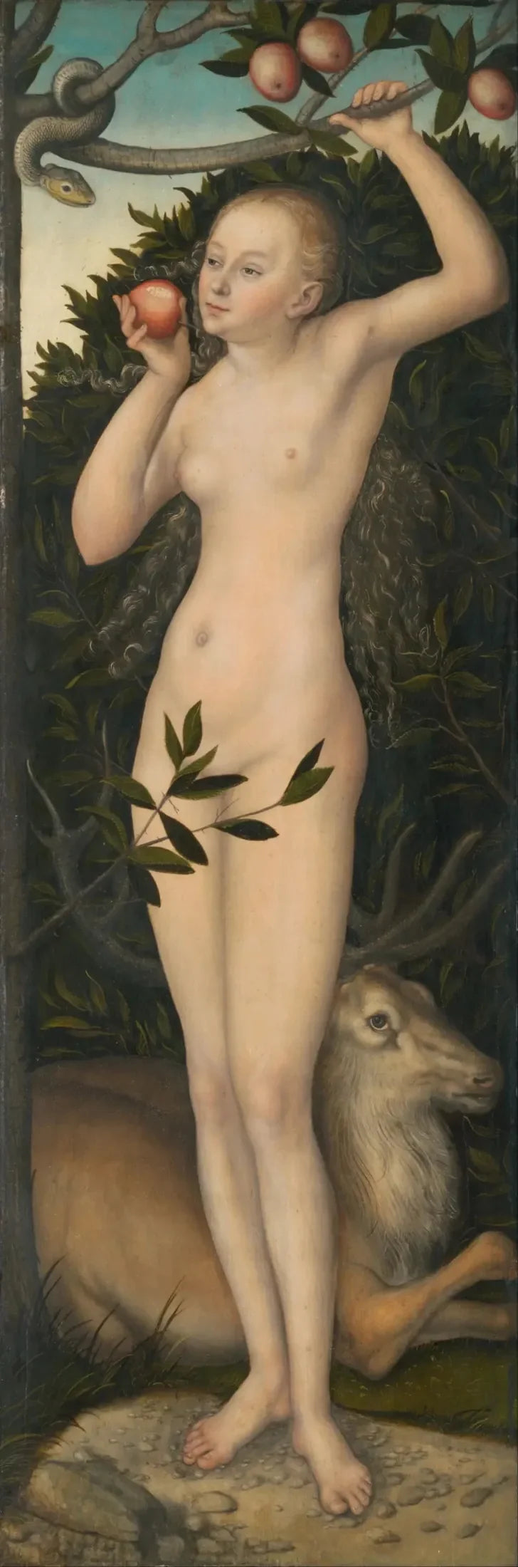 Eve - Lucas Cranach den äldre