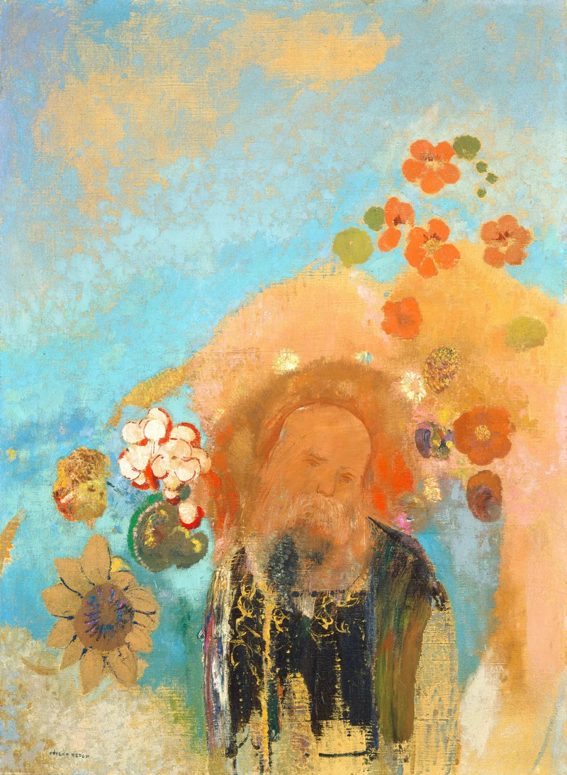 Evokation av Roussel - Odilon Redon