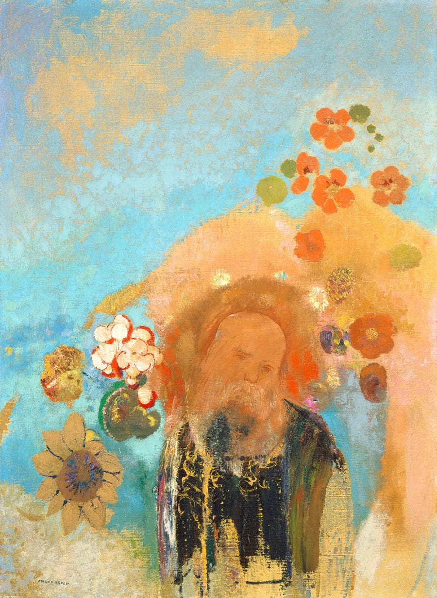 Evokation av Roussel - Odilon Redon