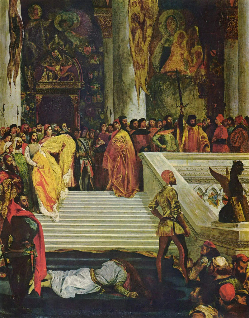 Doge Marino Faliero - Eugène Delacroix