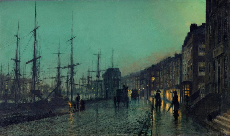 Frakt på Clyde - John Atkinson Grimshaw