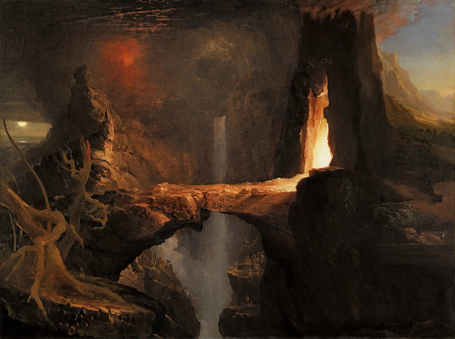 Utsläpp: Måne och Eldens Ljus - Thomas Cole
