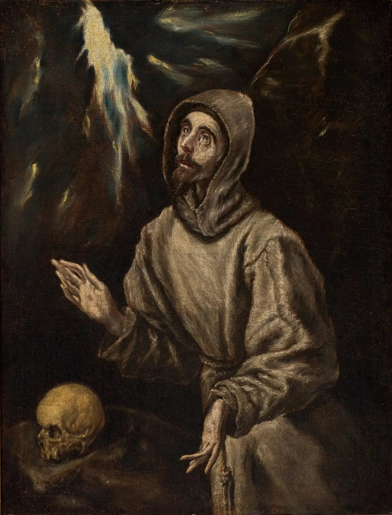 Saint Franciskus mottar stigmata - El Greco