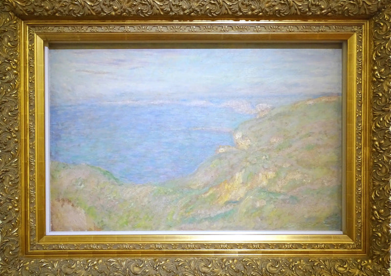Falaise de Fécamp - Claude Monet