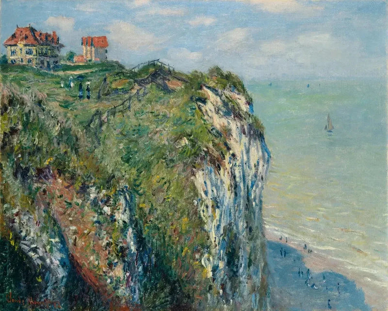 La Falaise i Dieppe W759 - Claude Monet