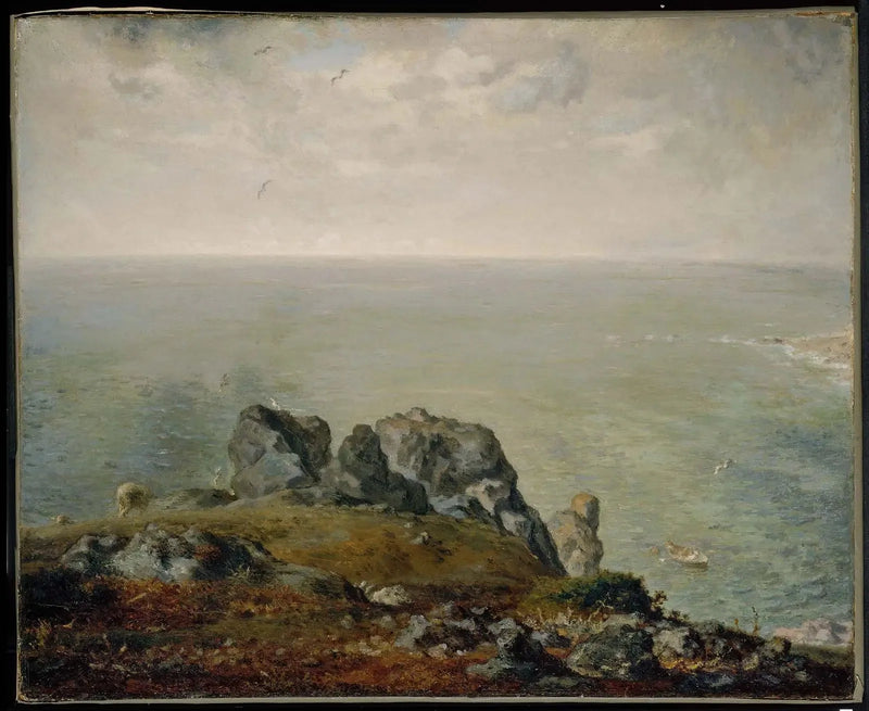 Falaiser i Gruchy - Jean-François Millet