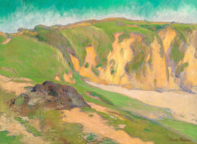 Falaises, Le Pouldu - Émile Bernard