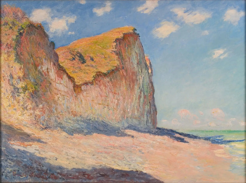 Klippor nära Pourville - Claude Monet