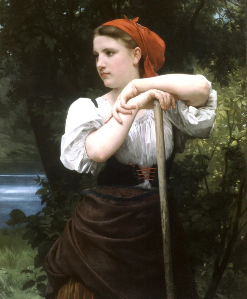 Slåtterflicka - Bouguereau