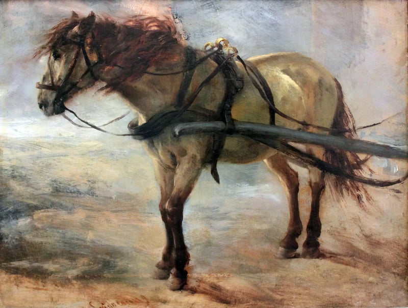 Fardier - Adolph von Menzel