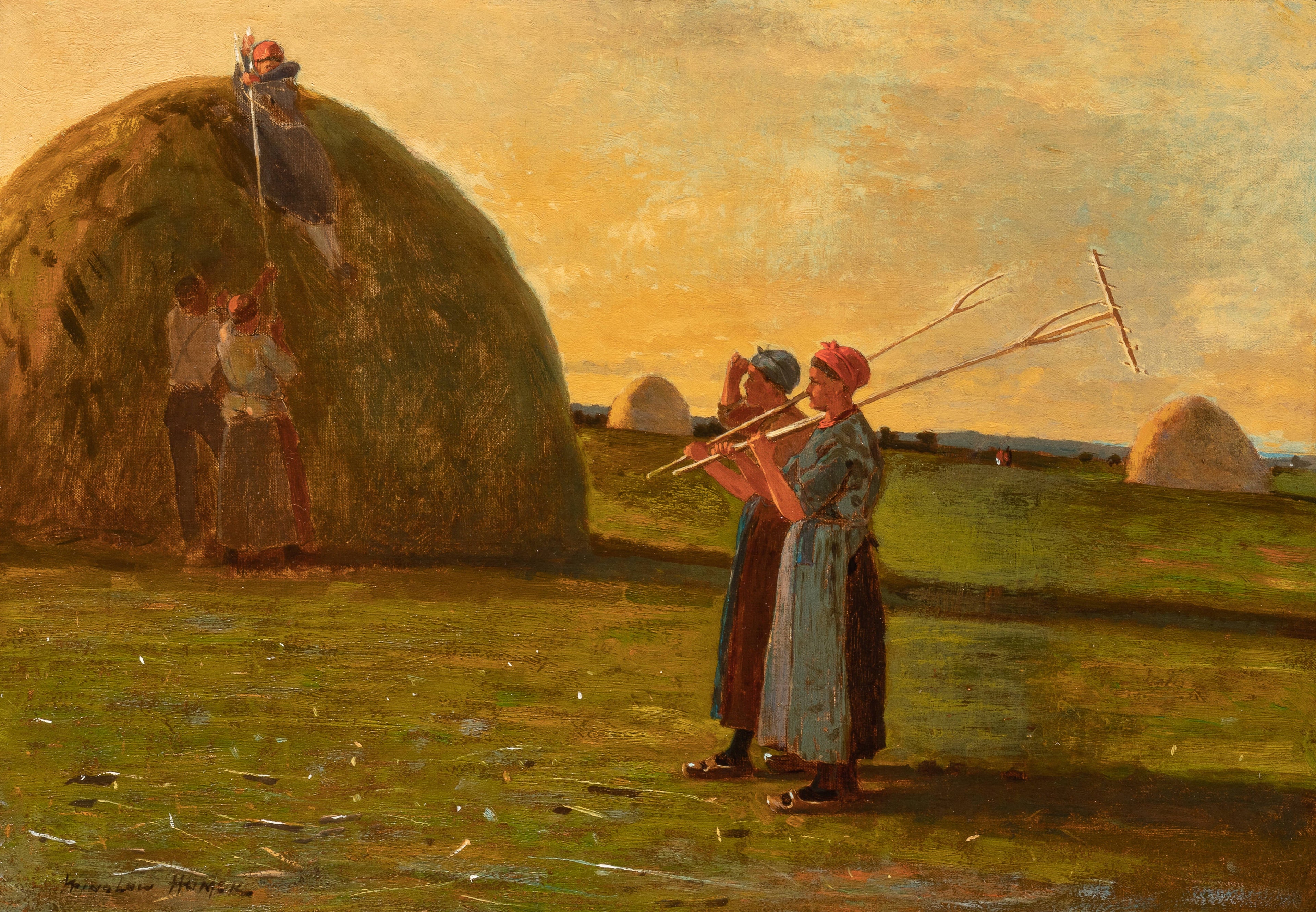 Faucheurs - Winslow Homer image 1 copie de tableau peinte à la main
