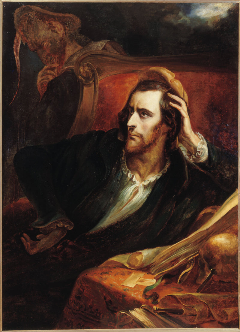 Faust i sitt kontor - Ary Scheffer