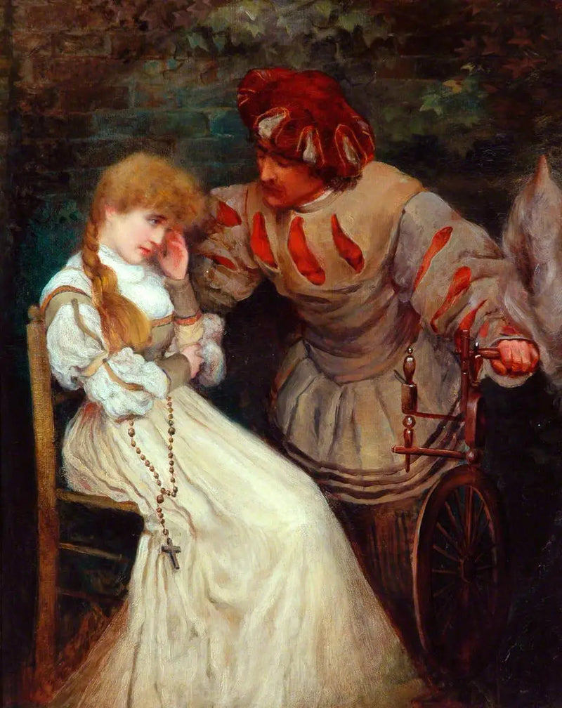 Faust och Margareta - Frederic Leighton