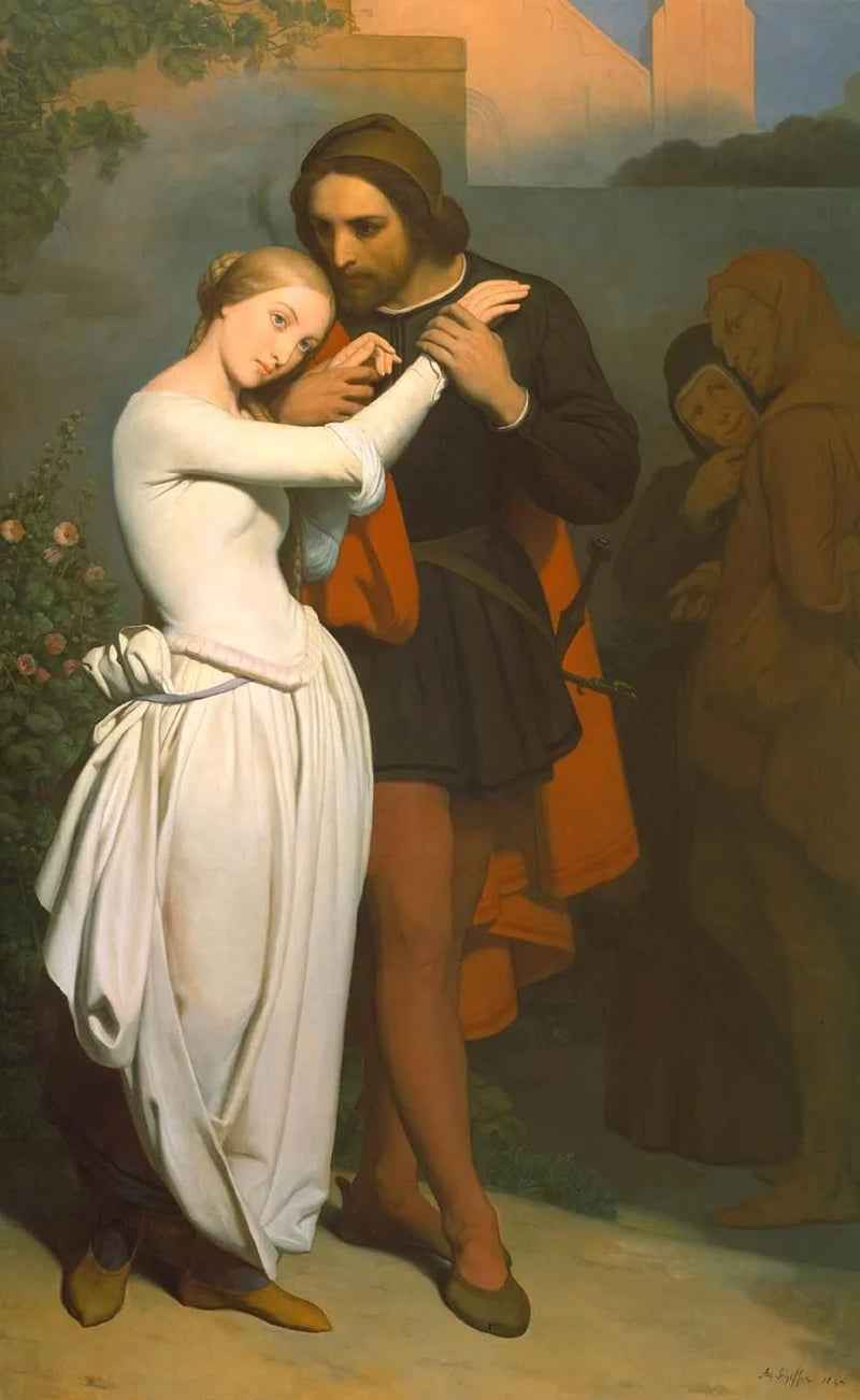 Faust och Margareta (Förförelsen) - Ary Scheffer