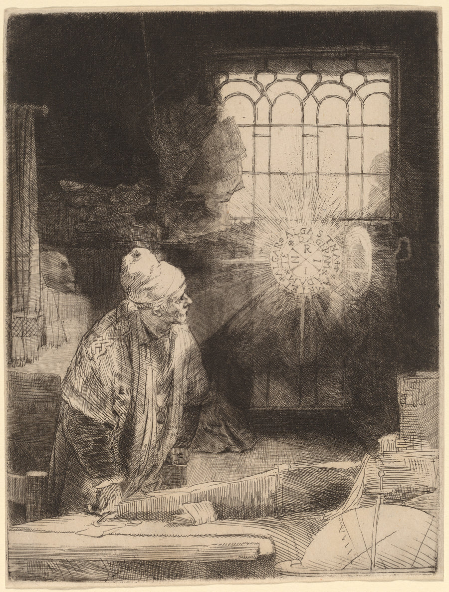 Faust (Un savant dans son cabinet) – Rembrandt