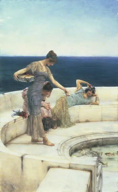 Sparföljarna i silver - Lawrence Alma-Tadema