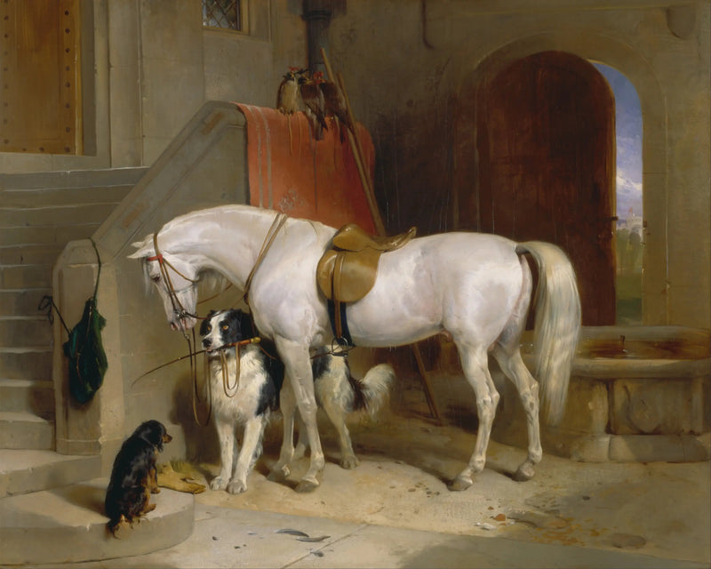 Favoriter, ägs av H.R.H. prins George av Cambridge - Edwin Henry Landseer