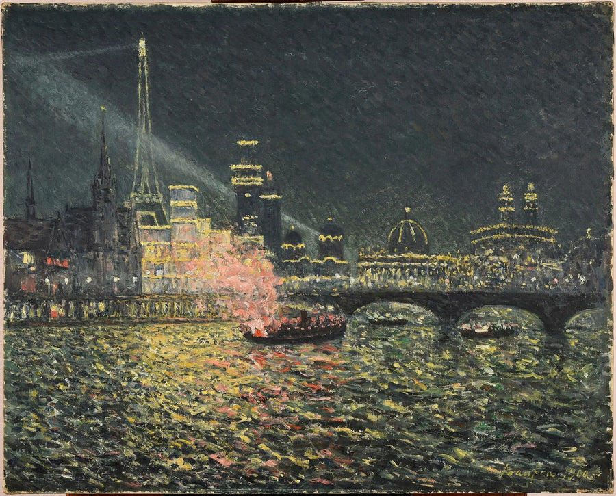Nattlig magi: världsutställningen 1900, Paris - Maxime Maufra