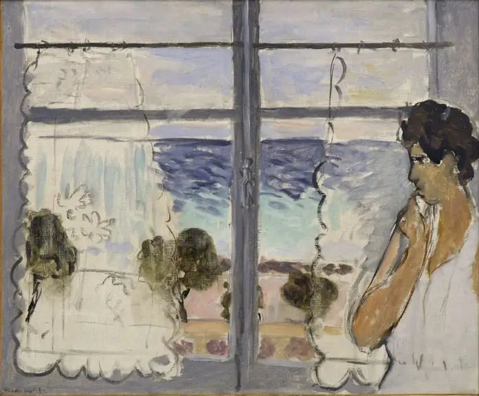 Kvinna vid fönstret - Henri Matisse
