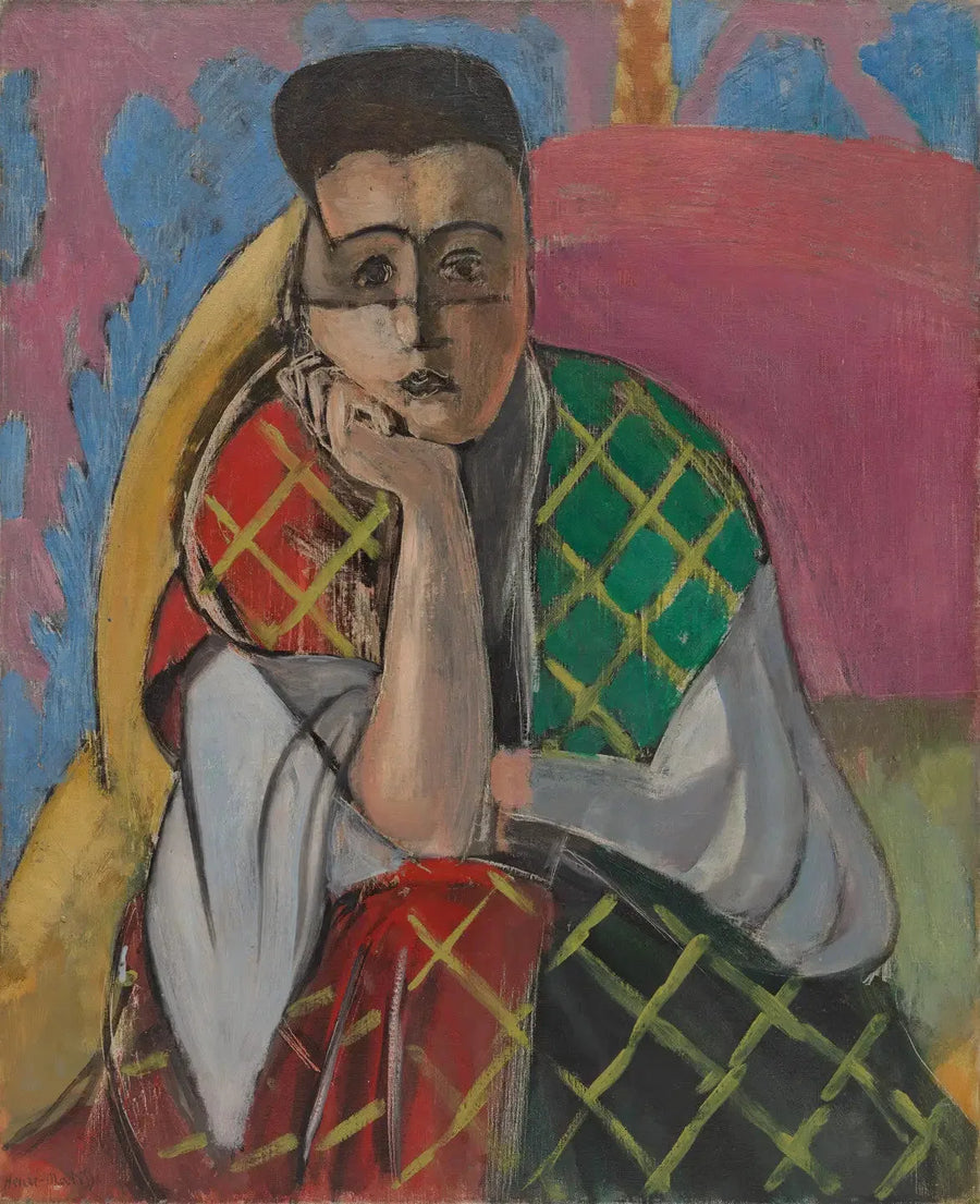 Kvinna med slöja - Henri Matisse