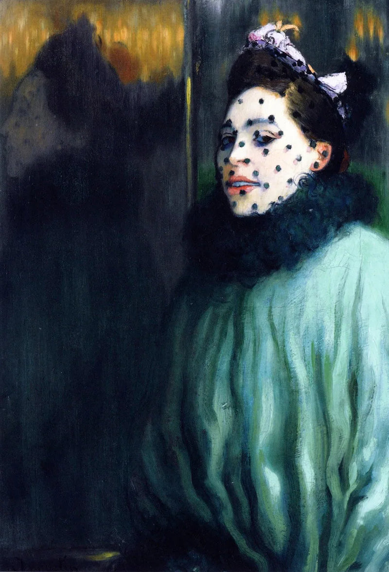 Kvinna med voile - Louis Anquetin