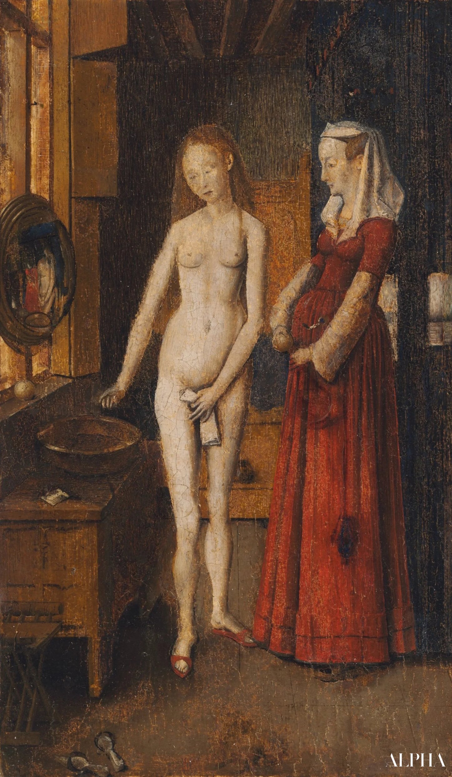 Woman at Her Toilet - Jan Van Eyck - High-end reproductions of paintings and artworks