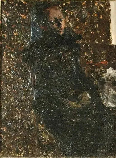 Sittande kvinna - Édouard Vuillard