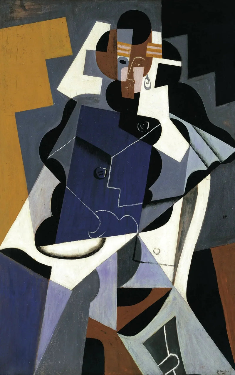 Sittande kvinna - Juan Gris
