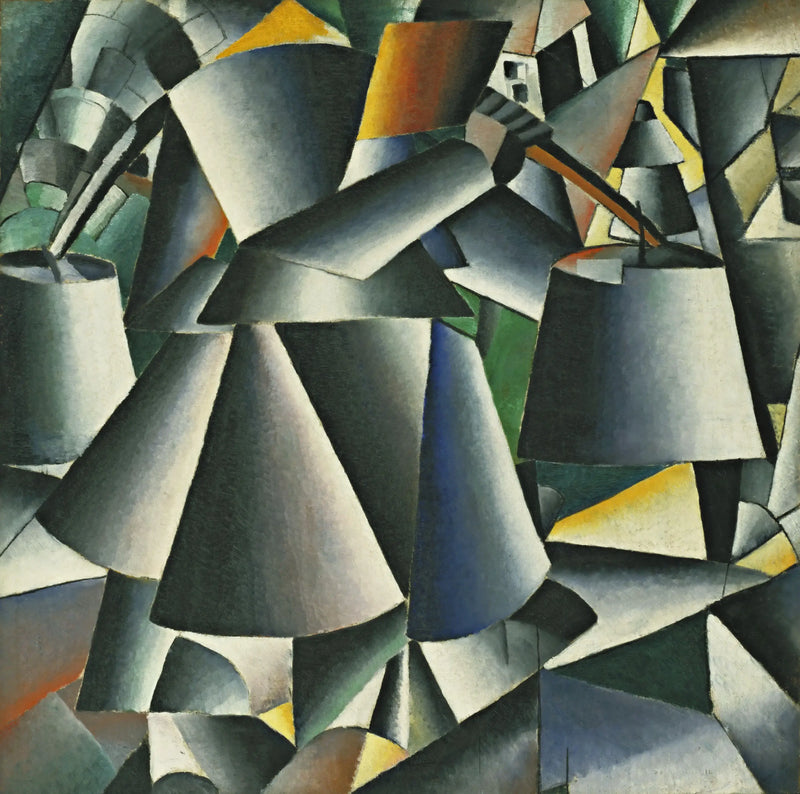 Kvinna med vatten - Kazimir Malevich