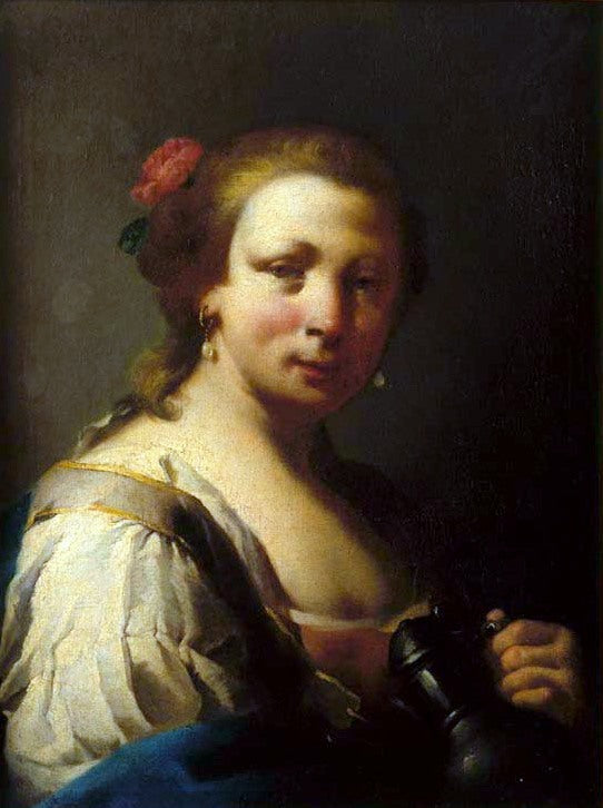 Kvinna med en kanna - Giovanni Battista Piazzetta