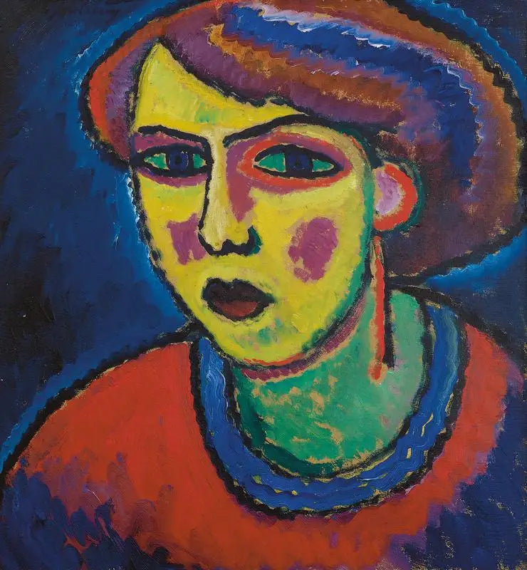 Blond kvinna - Alexej von Jawlensky