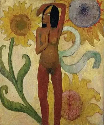 Karibisk kvinna - Paul Gauguin