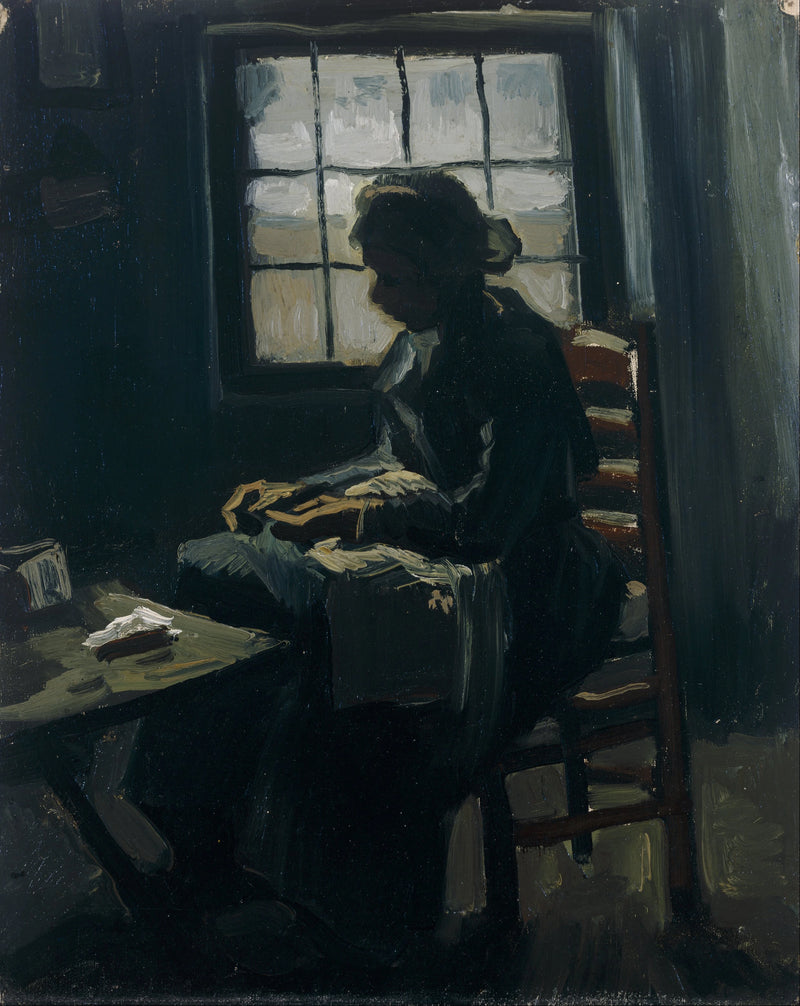 Kvinna som syr - Vincent van Gogh