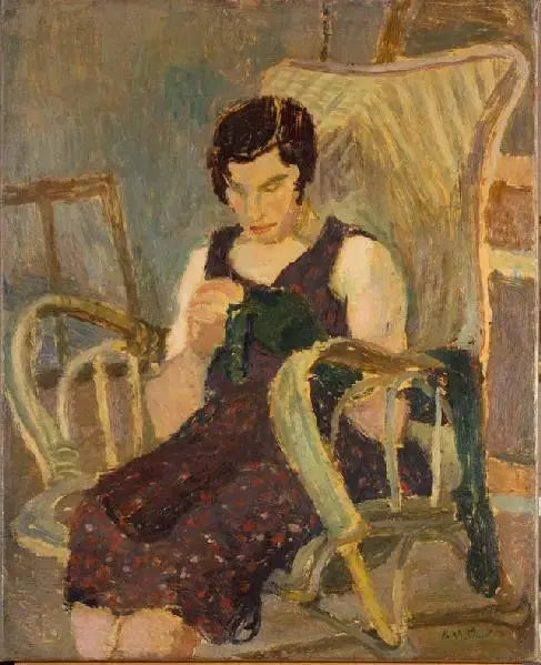 Kvinnlig kusin - Édouard Vuillard