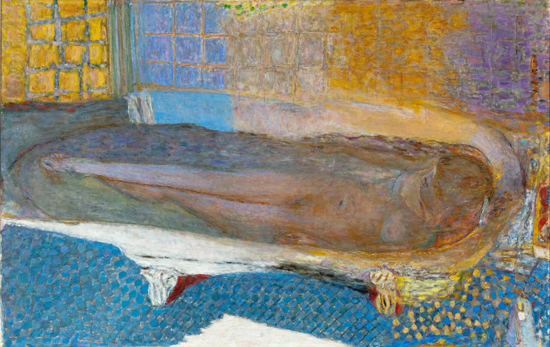 Kvinna i badkaret, Blå Harmoni - Pierre Bonnard