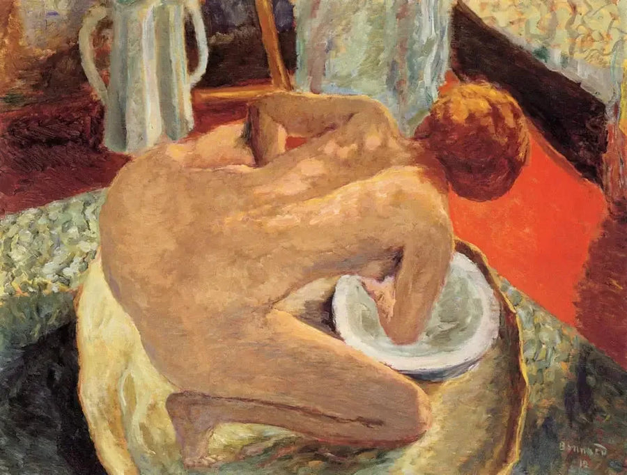 Kvinna i ett bad - Pierre Bonnard