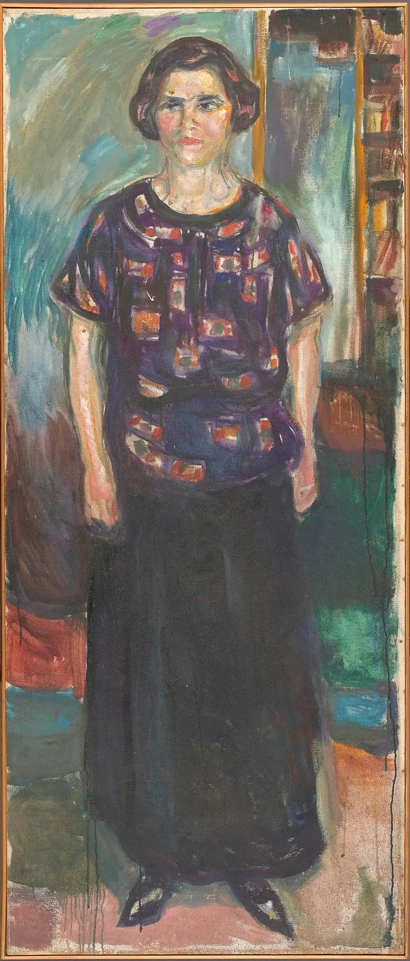 Stående kvinna - Edvard Munch