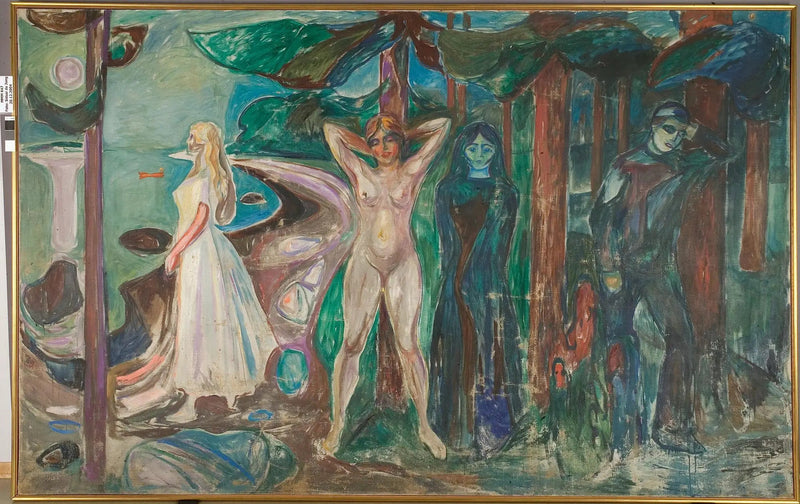 Kvinna - Edvard Munch