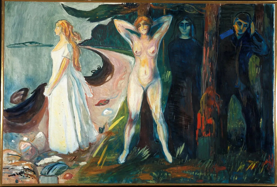Kvinna - Edvard Munch