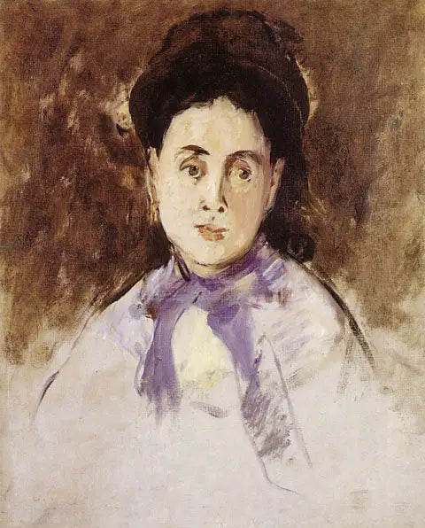 Kvinna i byst (Mme Bourdin) - Édouard Manet