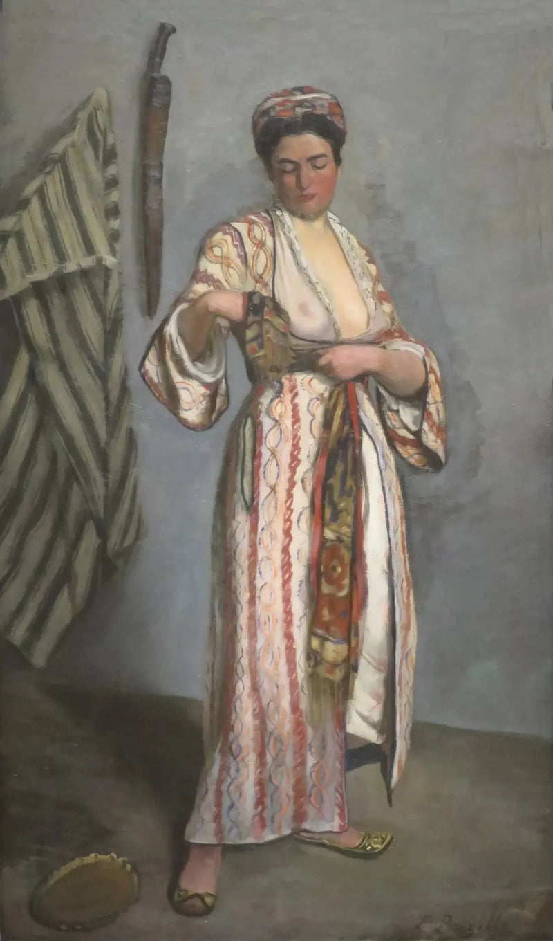 Kvinna i maurisk dräkt - Frédéric Bazille