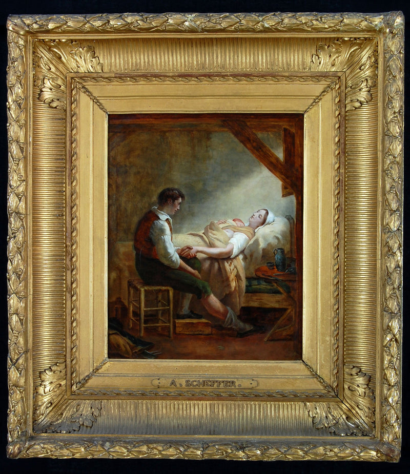 Kvinna i blöjor - Ary Scheffer