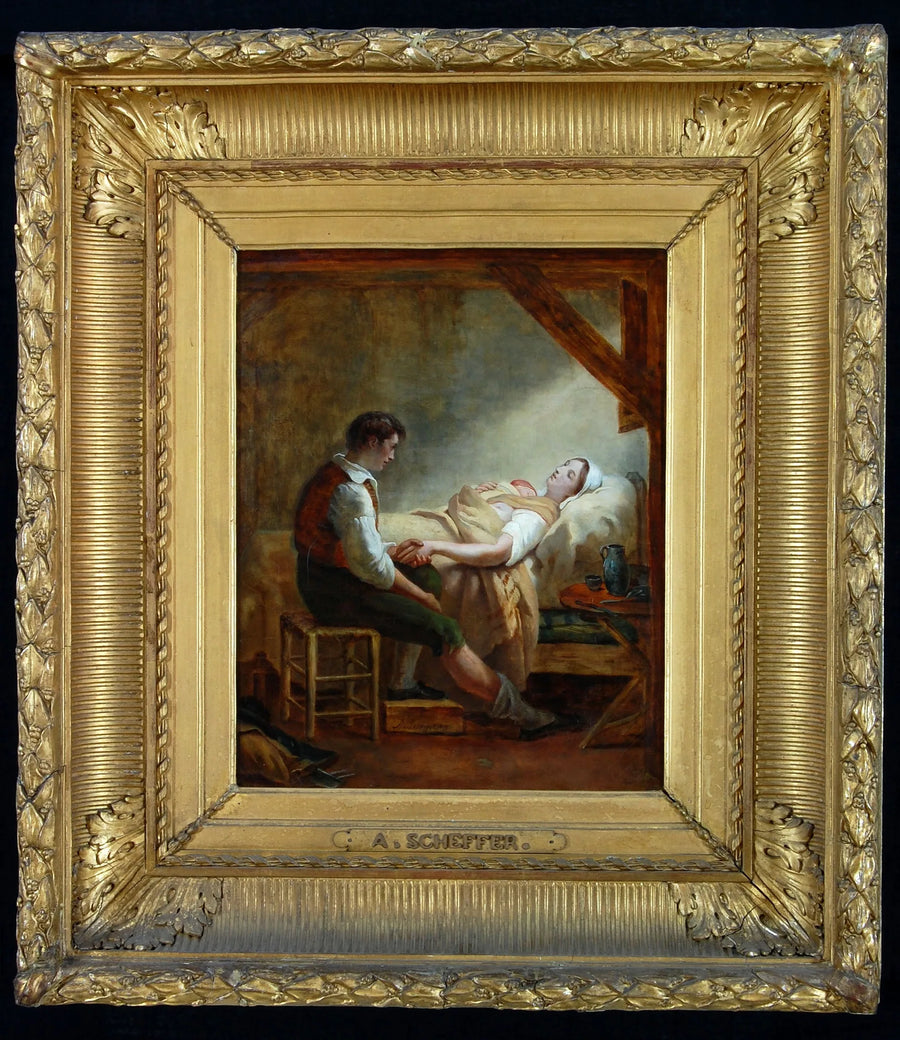 Kvinna i blöjor - Ary Scheffer