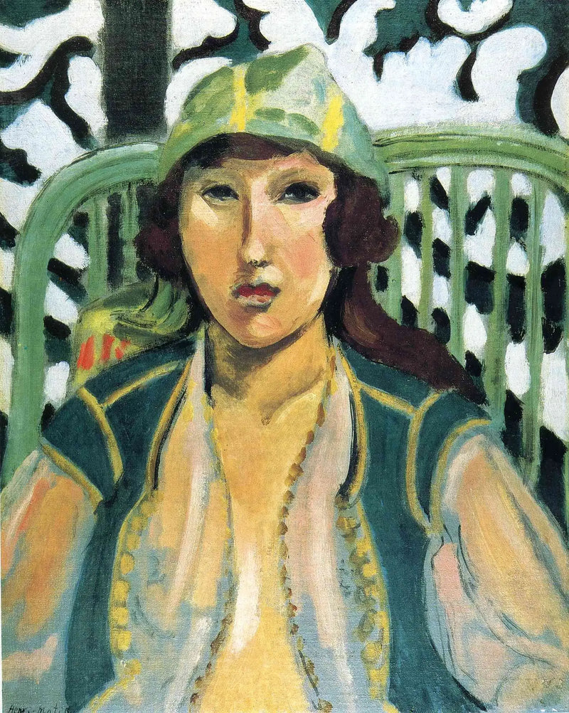 Kvinna i orientaliska kläder - Henri Matisse