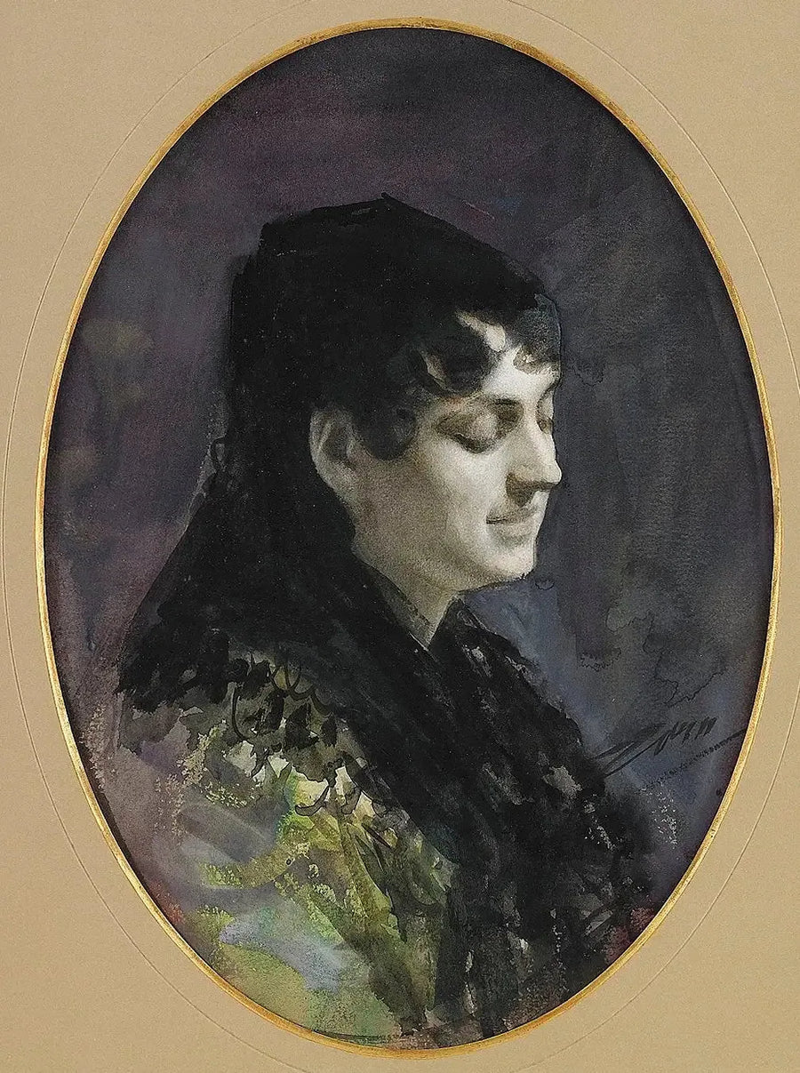 Spansk kvinna 2 - Anders Zorn