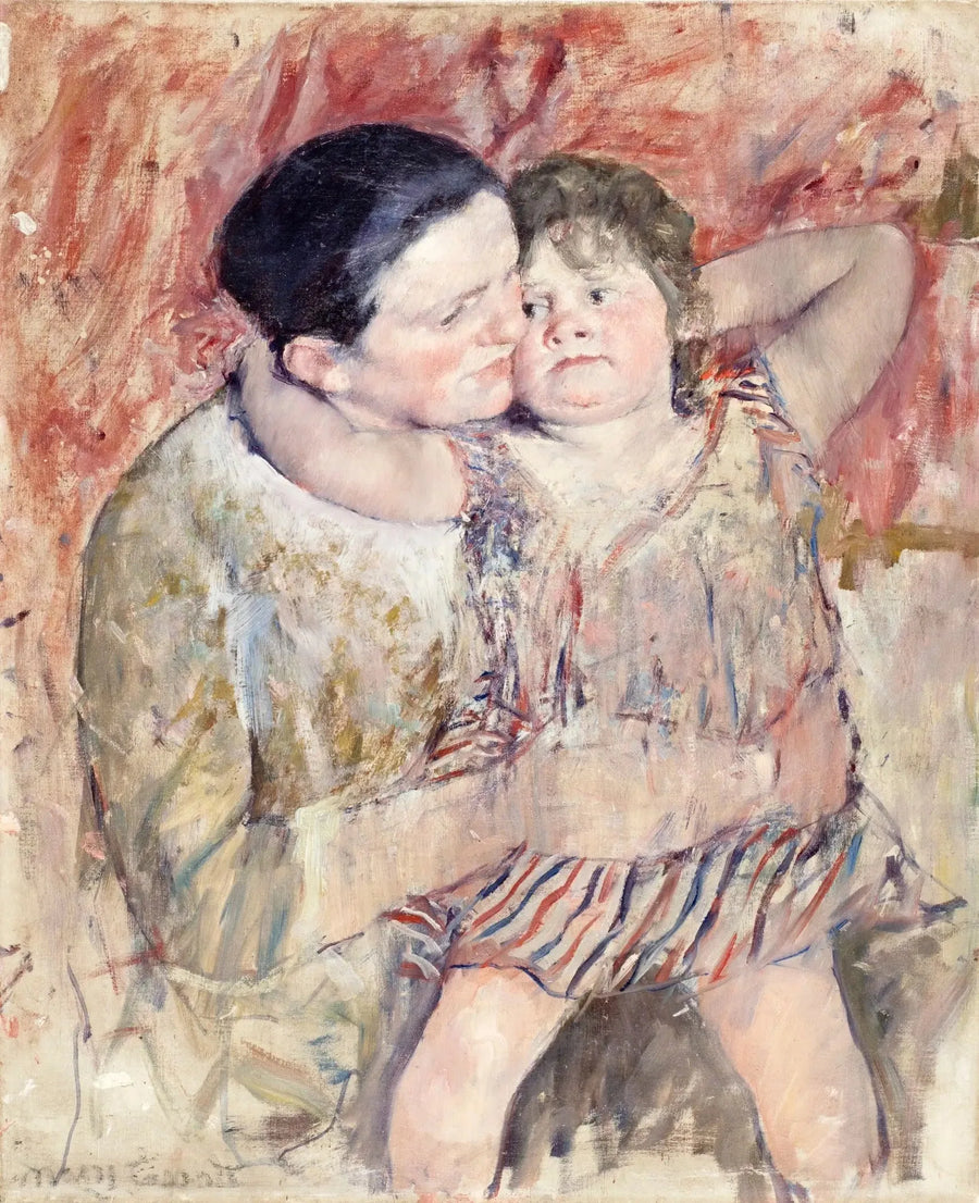 Kvinna och barn - Mary Cassatt